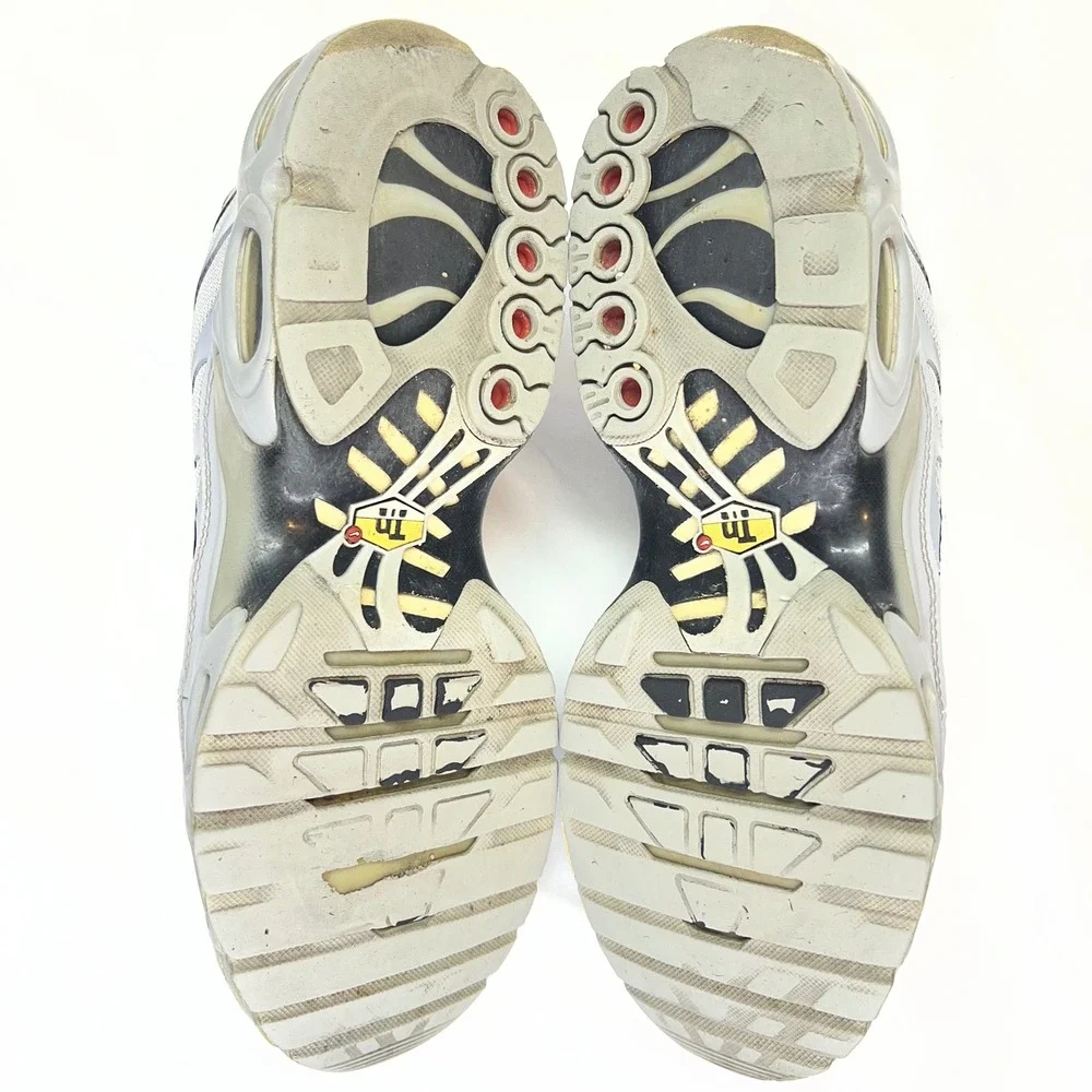 Nike Air Max Plus TN‎ Grey Black White Mens Running Shoes Sneakers